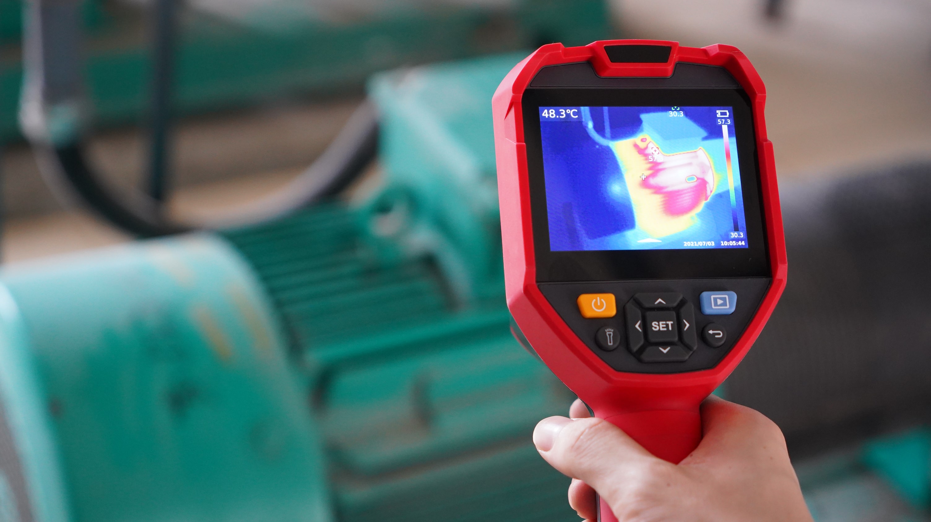 UTi720E Profi Wärmebildkamera -20°C bis 550°C, 256×192, USB, Wi-Fi