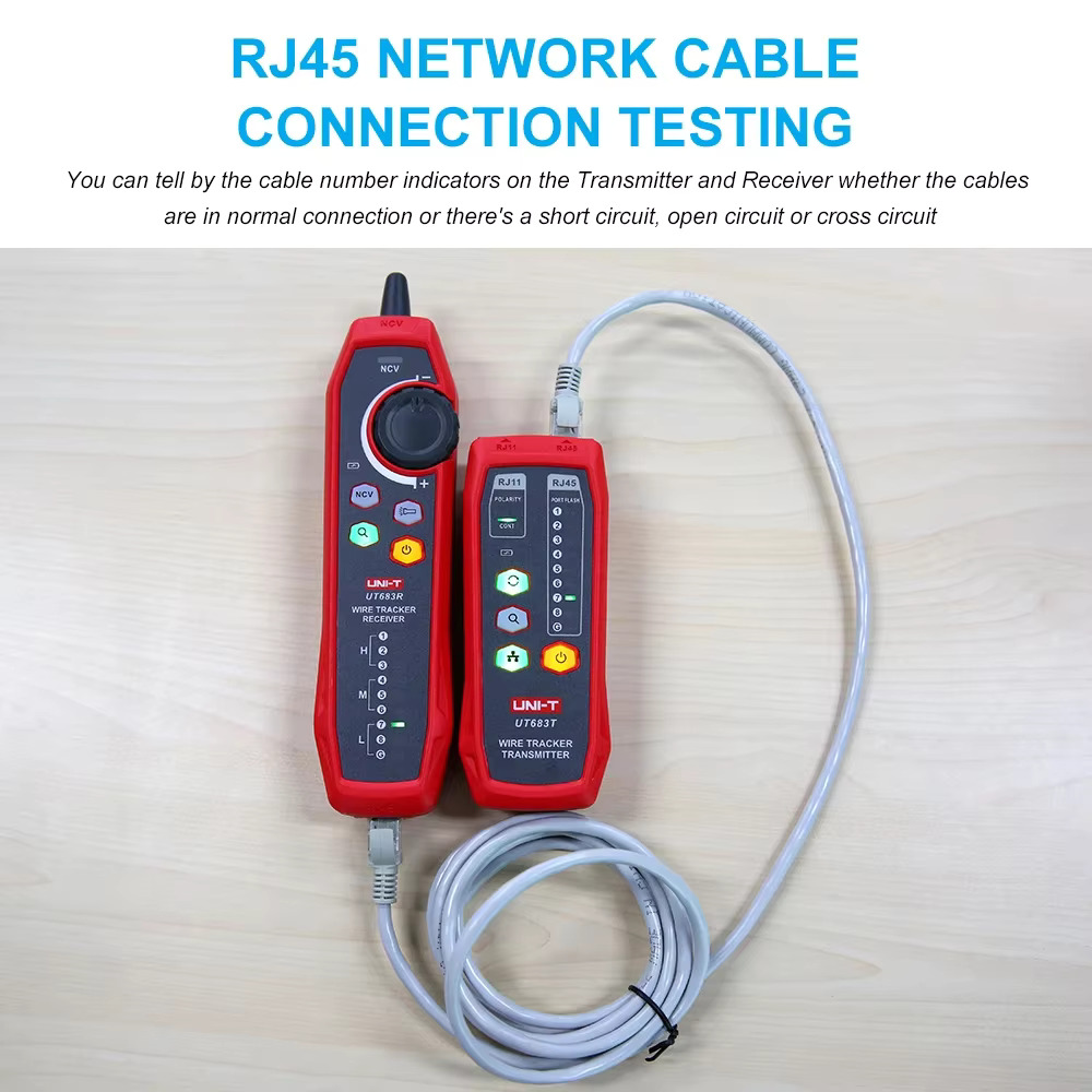 UT683KIT Wire Tracker, intelligenter Kabeltester