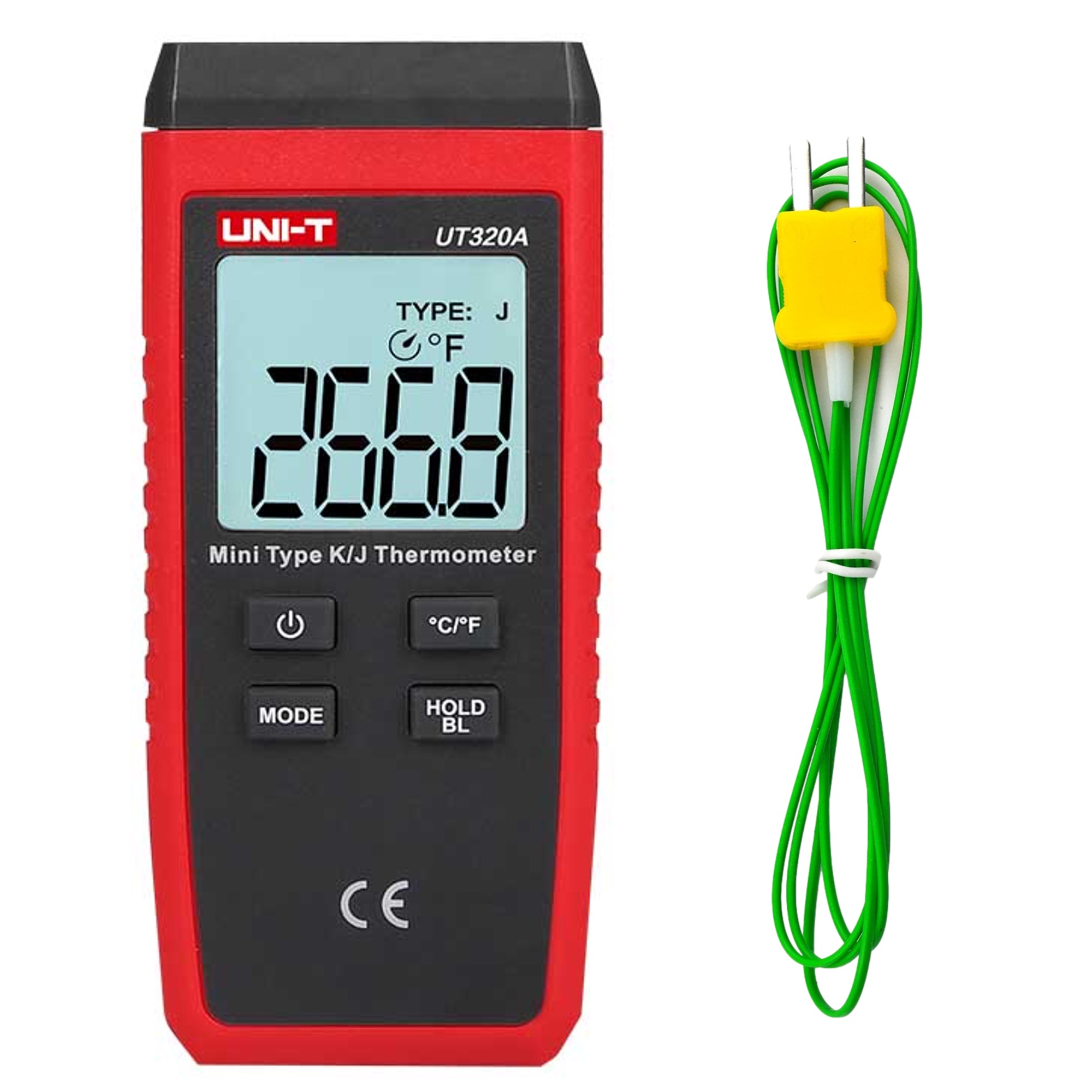 UT320A Mini Kontaktthermometer, 1 Kanal