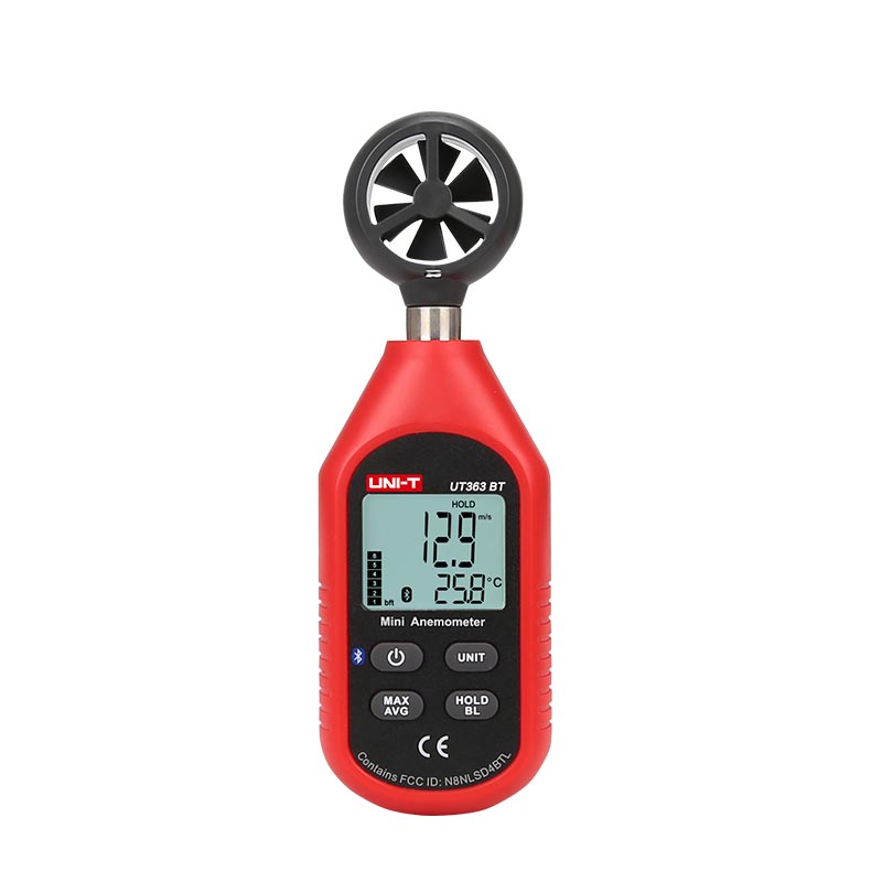 UT363BT Anemometer, Digital, Bluetooth