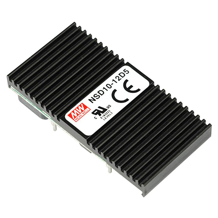 NSD10-48S12 DC/DC-Converter 22-72V: +12V 830mA, MEAN WELL