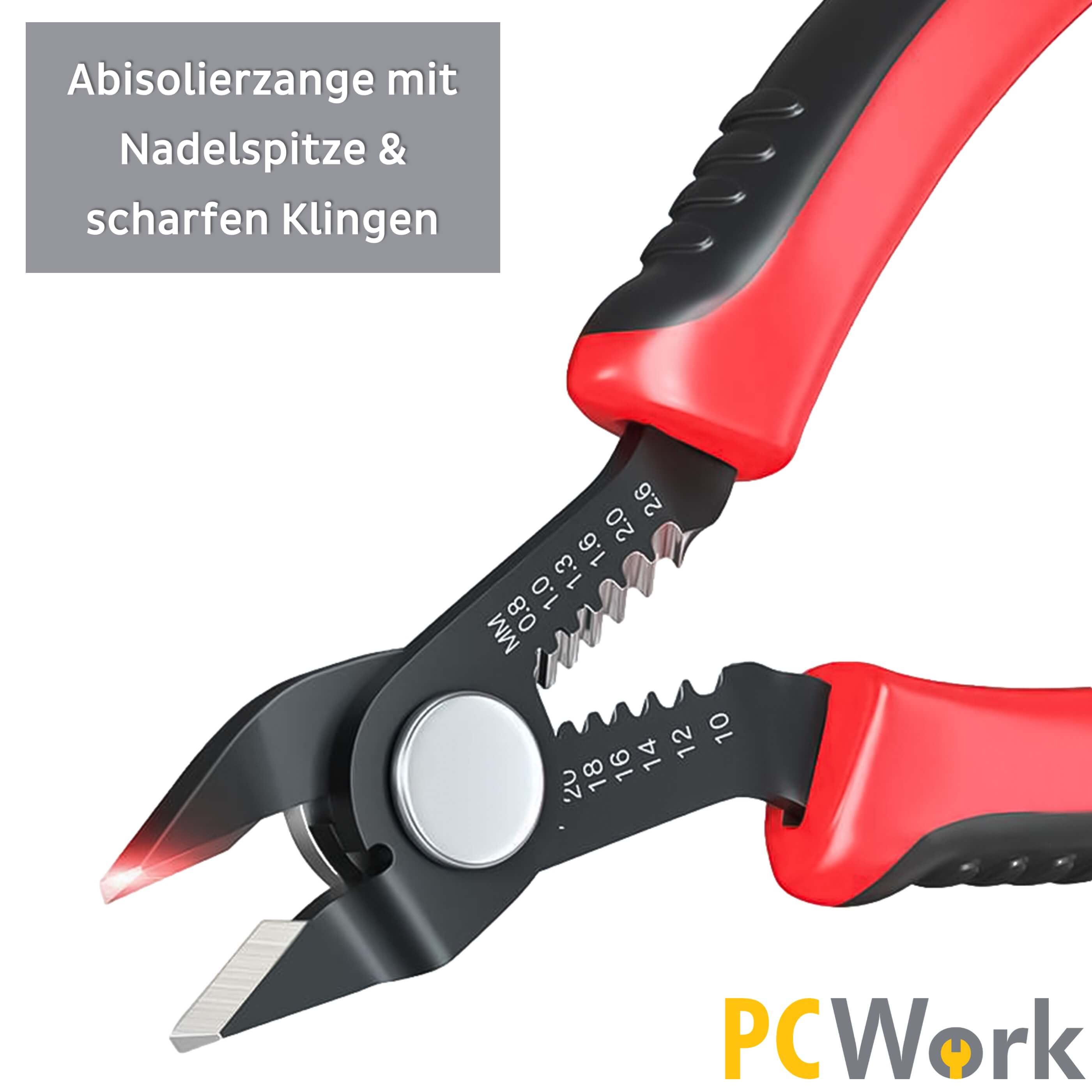 PCW04A 2in1 Seitenschneider, Abisolierzange PCW04A 2in1 Seitenschneider, Abisolierzange
