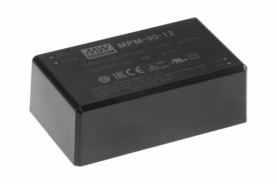 MPM-90-48 Switching power supply, module, 90W, 48V, 1.88A, MEAN WELL