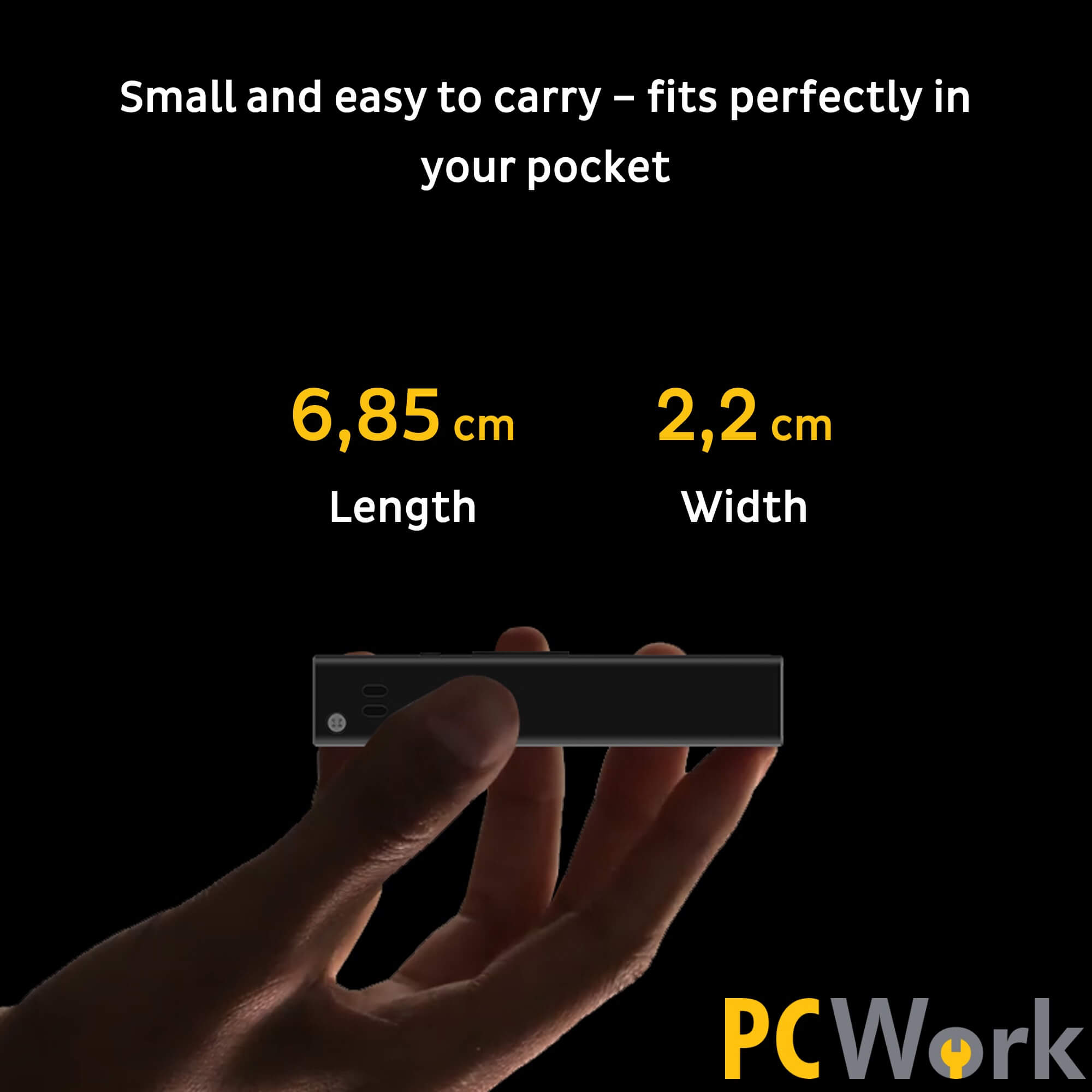 PCW11A Mini laser distance meter, rangefinder, 30m