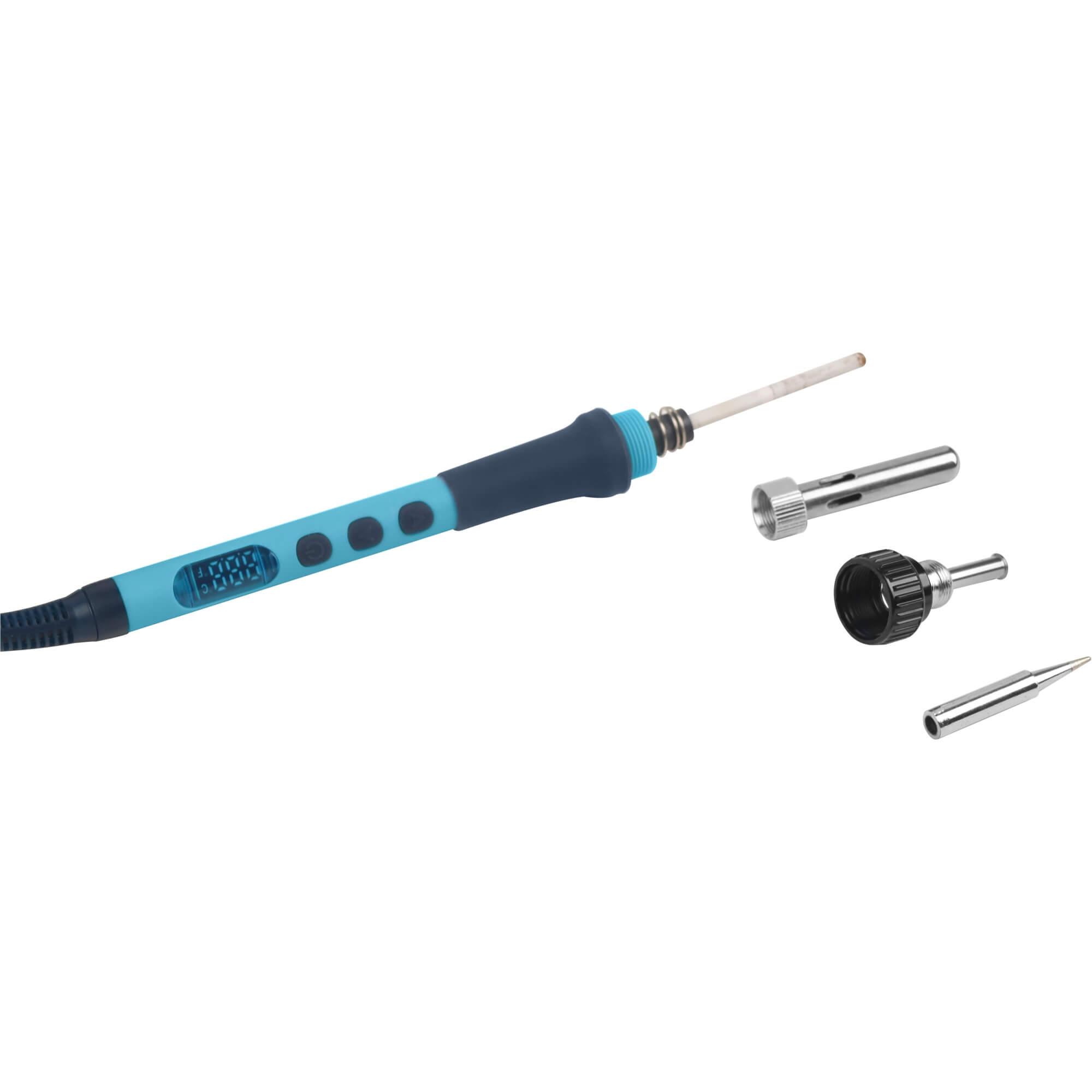 PCW09B Digital soldering iron, adjustable, with temperature setting, 90W