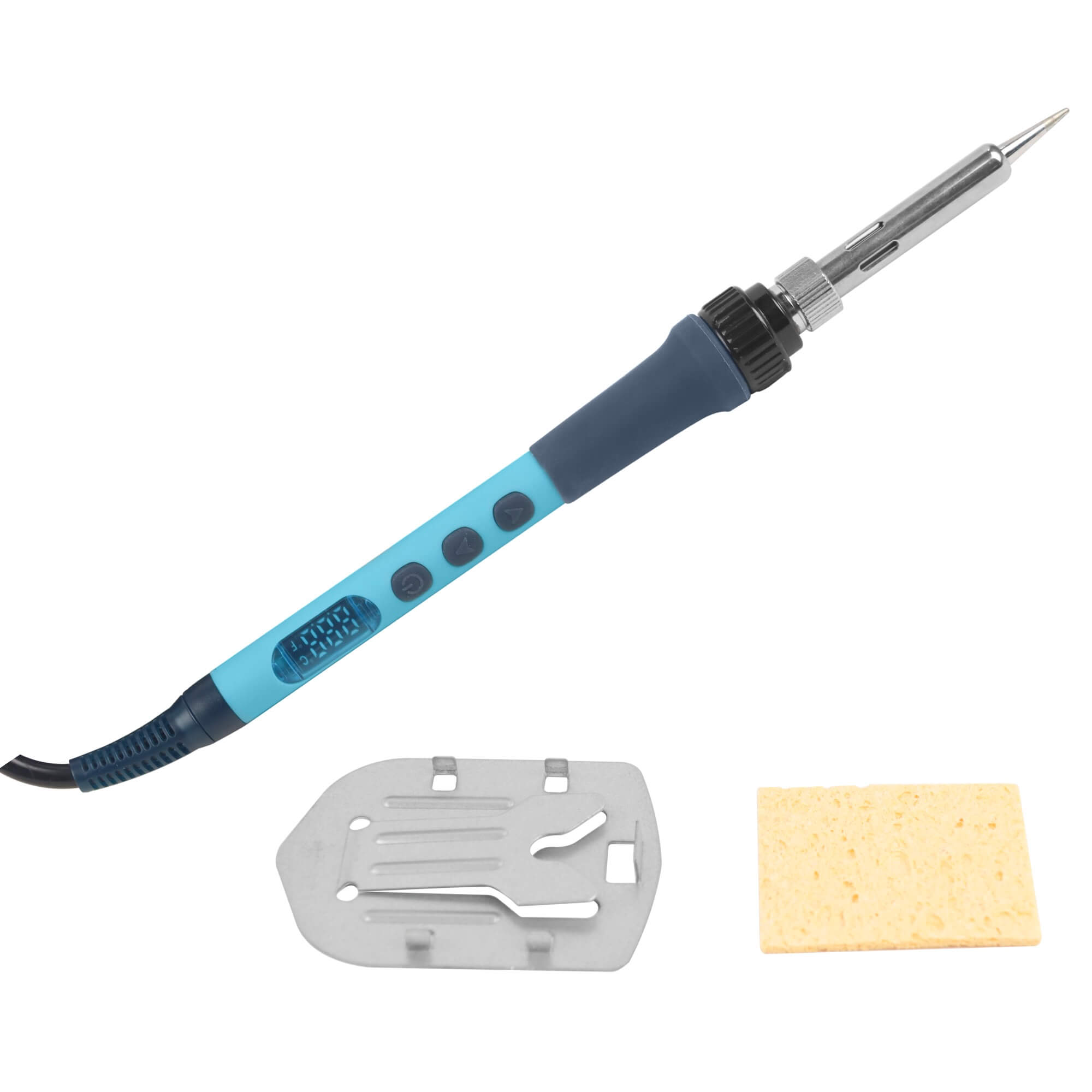 PCW09B Digital soldering iron, adjustable, with temperature setting, 90W