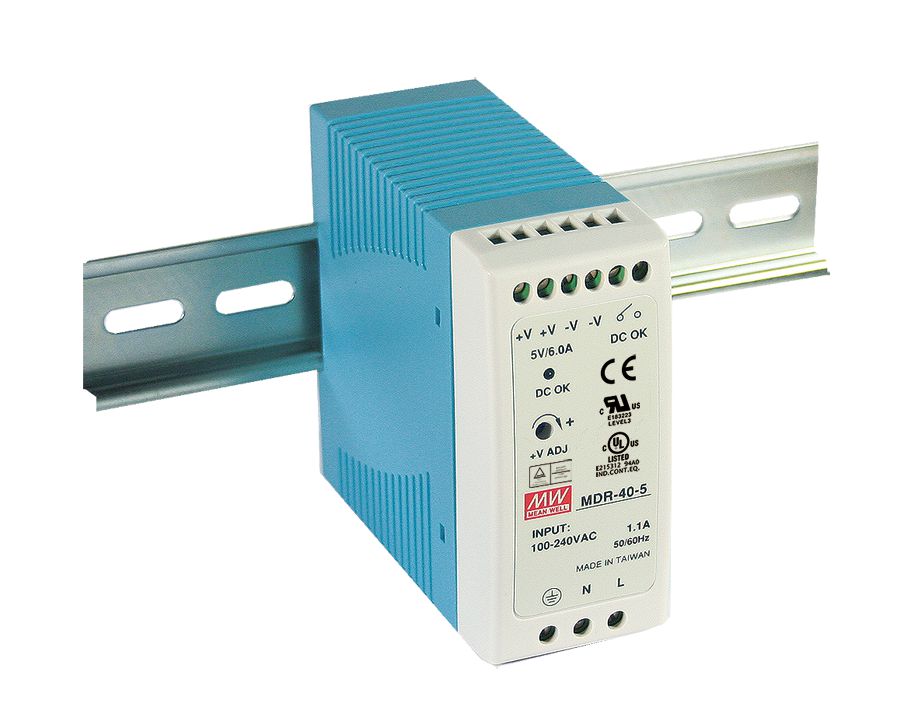 MDR-40-12 Hutschienen-Netzteil, 40W, 12V, 3,33A, MEAN WELL