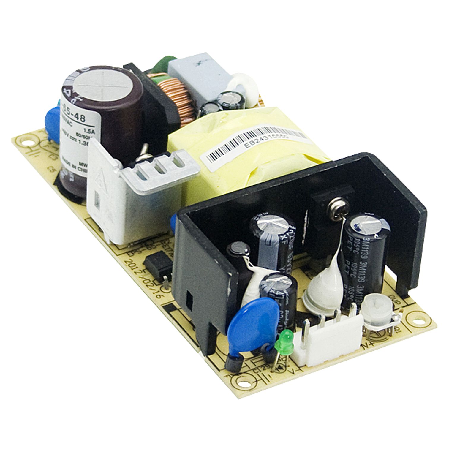 EPS-65-24 Schaltnetzteil, open-frame, 65W, PFC 24V 2,71A, MEAN WELL