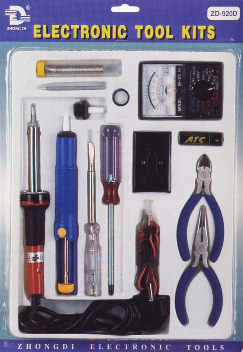ZD-920D Elektronik-Werkzeug Set, 12-teilig