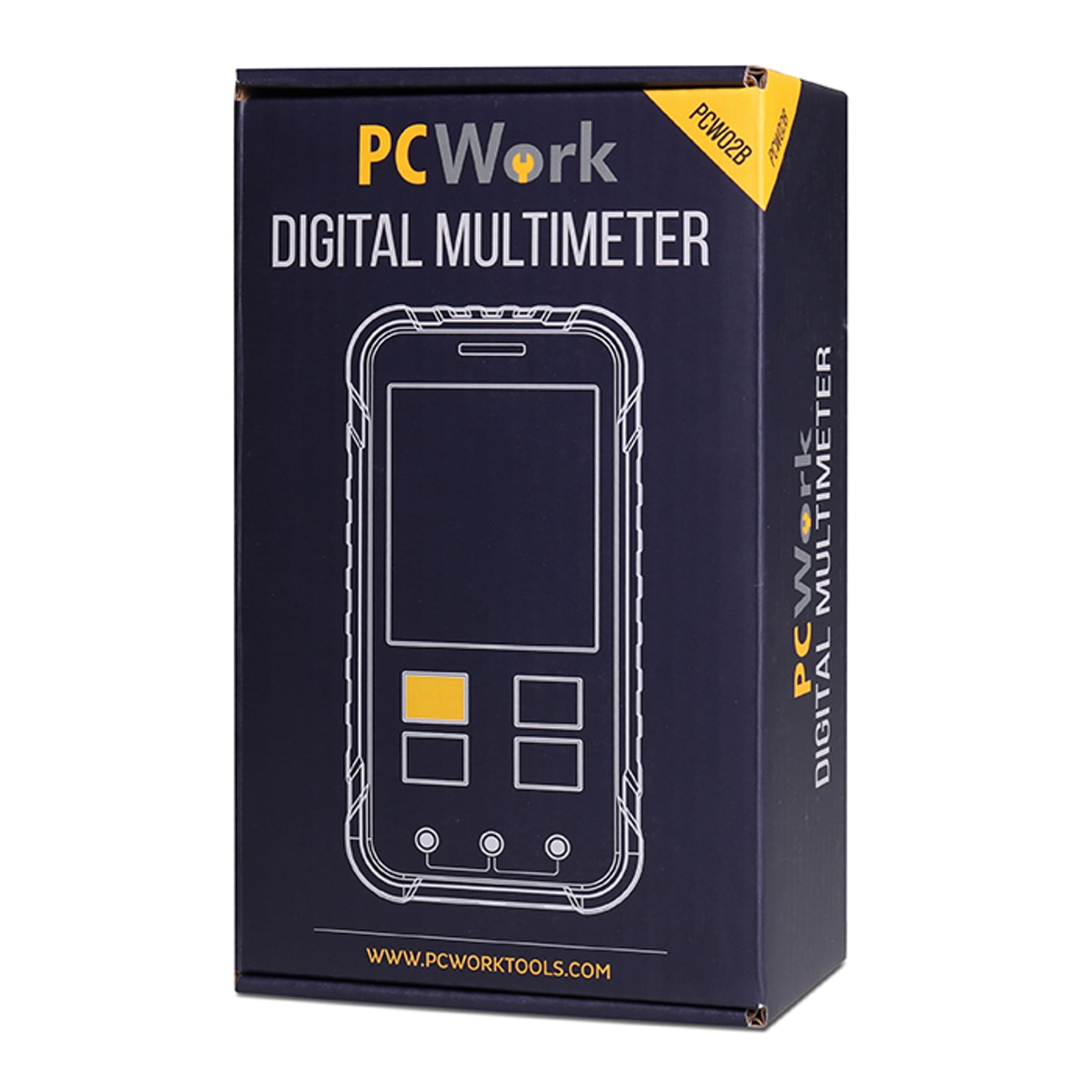 PCW02B Digitalmultimeter, digital, smart, True RMS