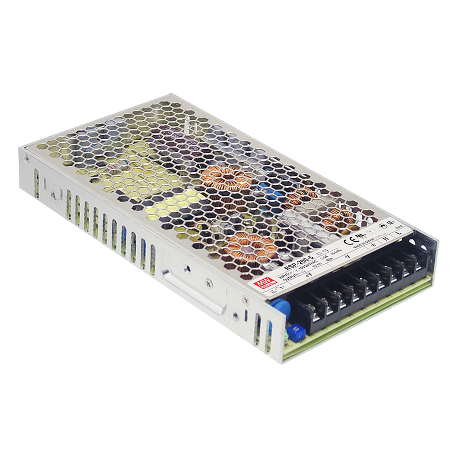RSP-200-5 Schaltnetzteil, geschlossen, 200W, 5V, 40A, MEAN WELL