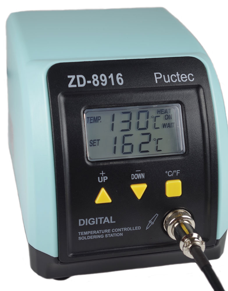 ZD-8916 soldering station, digital, 1 channel, 60W