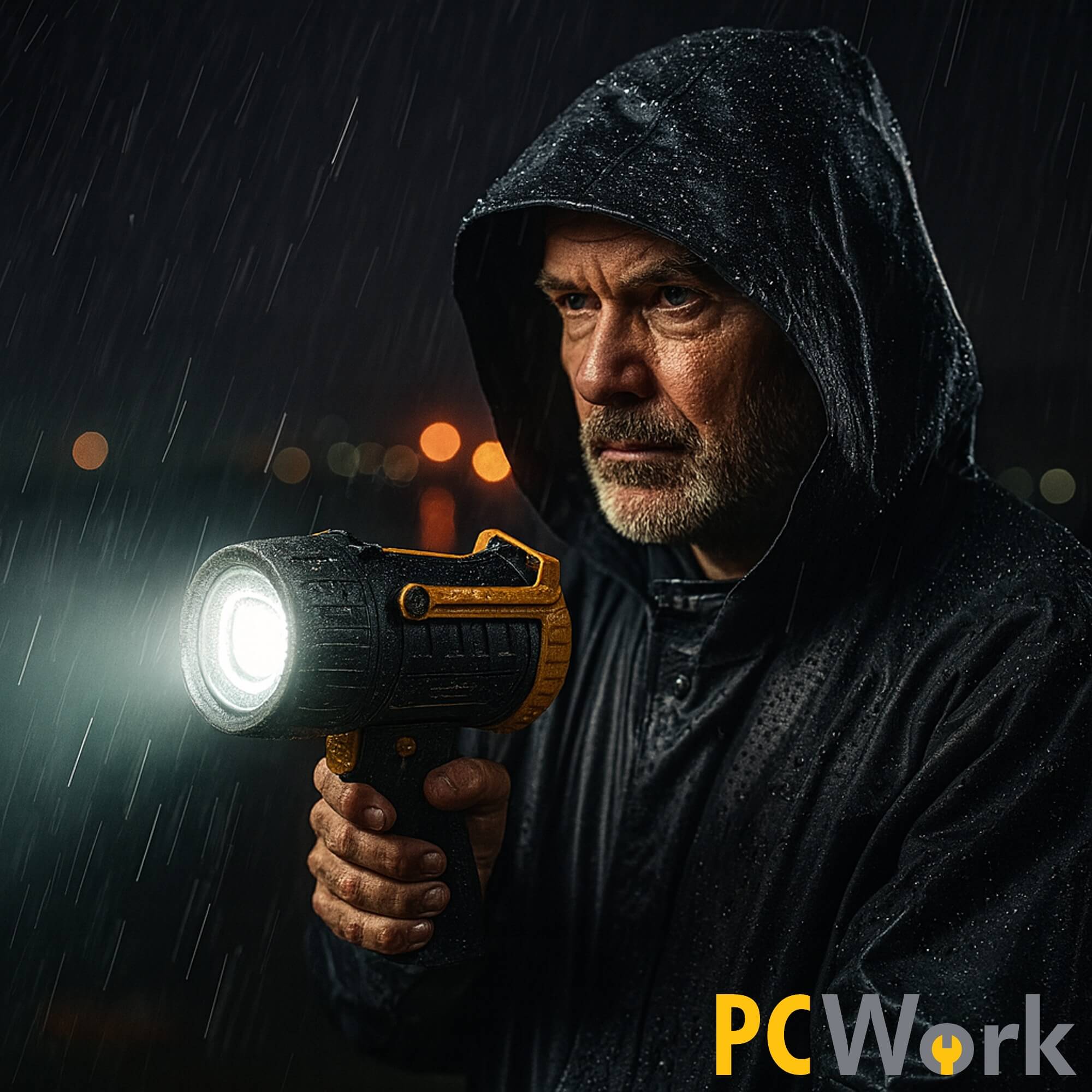 pcw12i-led-handscheinwerfer-segler-nutzt-geraet-led-spotlight-man-in-coat-using-device pcw12i-led-handscheinwerfer-segler-nutzt-geraet-led-spotlight-man-in-coat-using-device