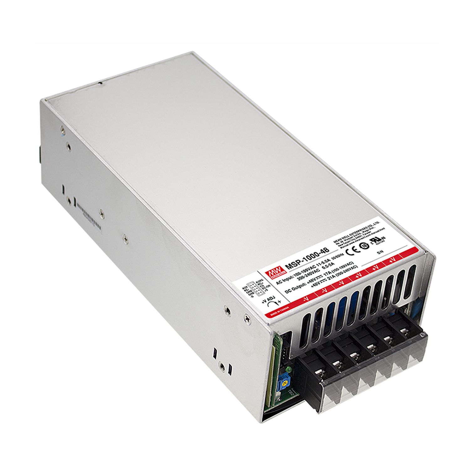 MSP-1000-12 Schaltnetzteil, medical, 960W, 12V, 80A, MEAN WELL
