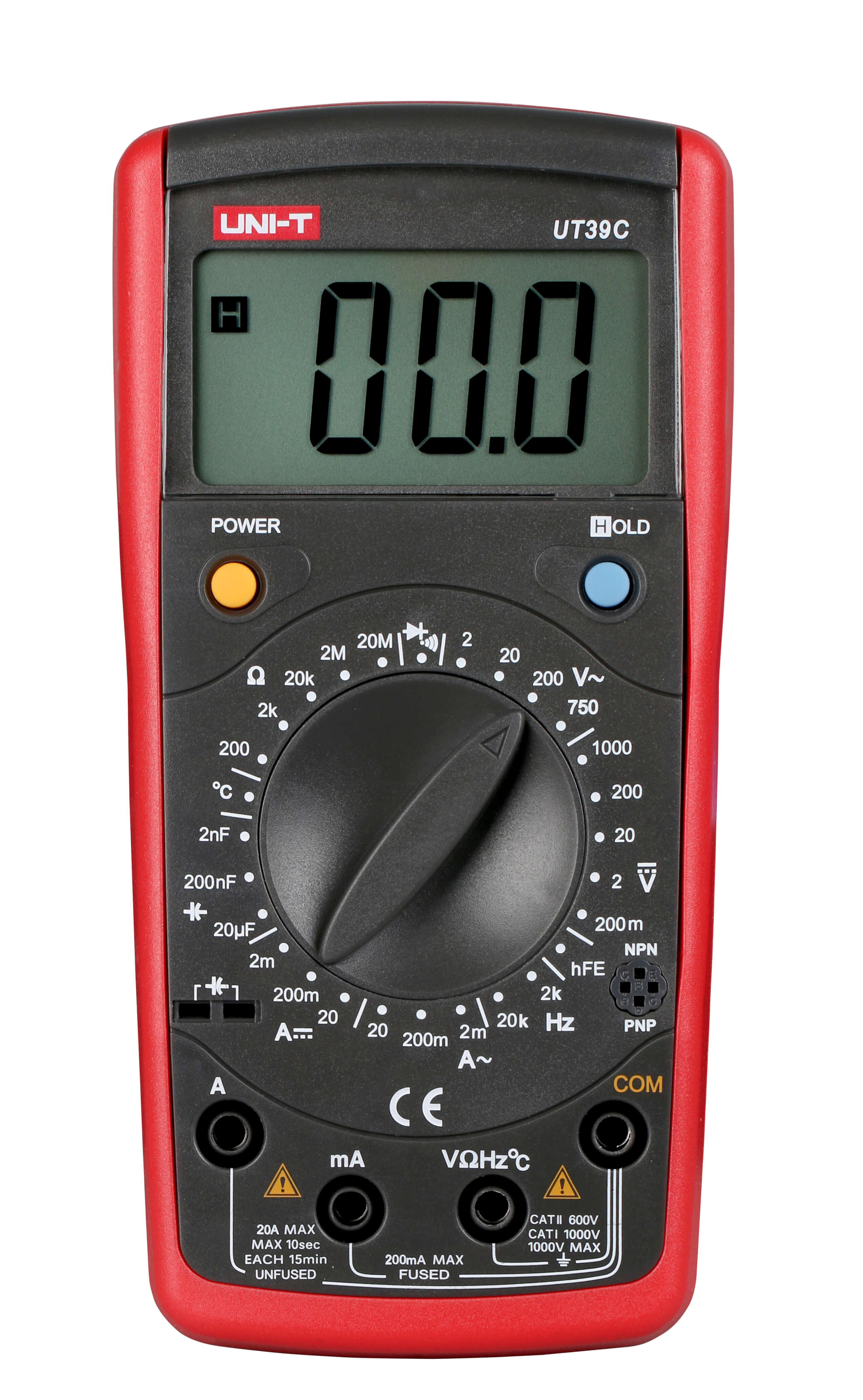 UT39C Digital Multimeter, 1999 Counts