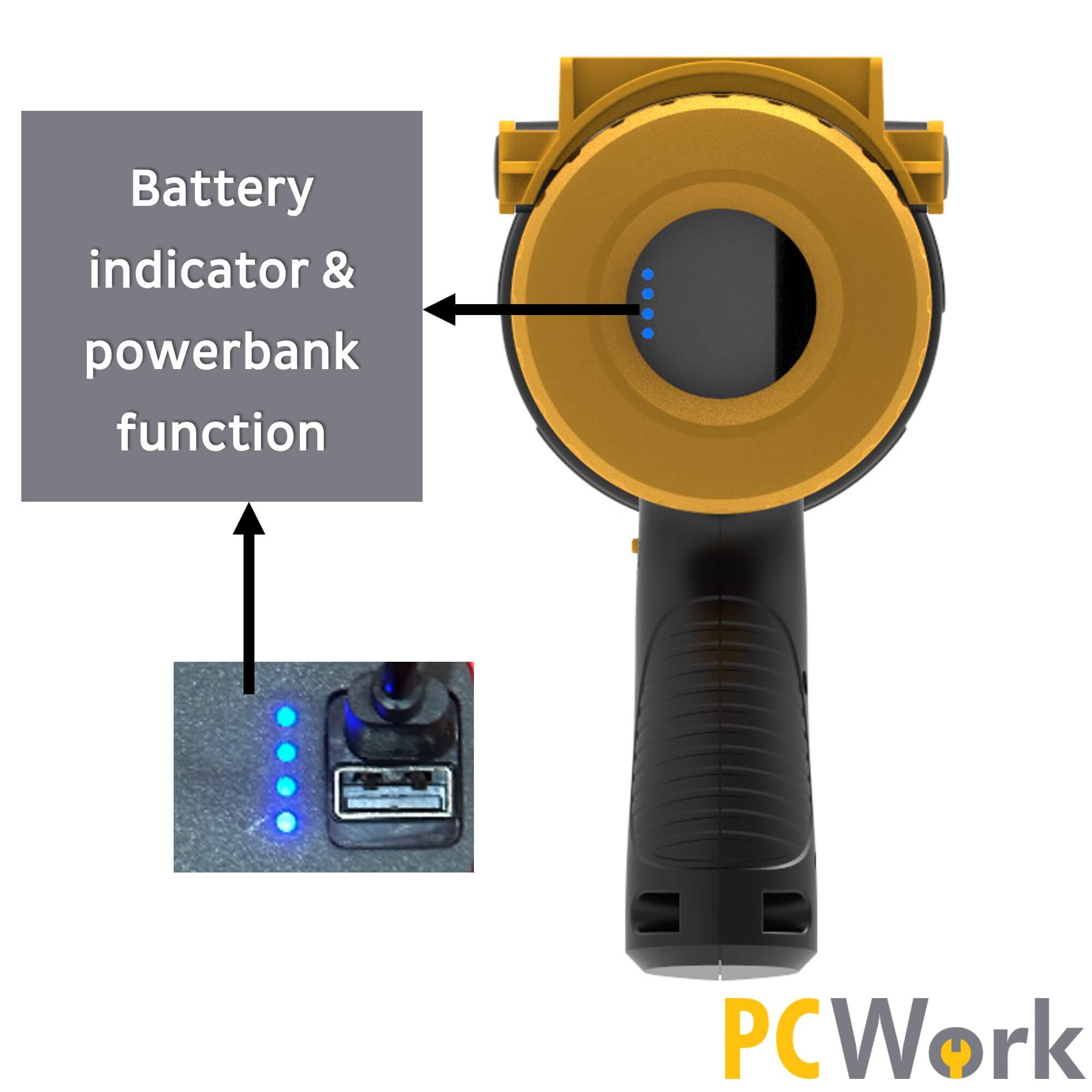 pcw12i-spotlight-searchlight-battery-indication-powerbank-function pcw12i-spotlight-searchlight-battery-indication-powerbank-function