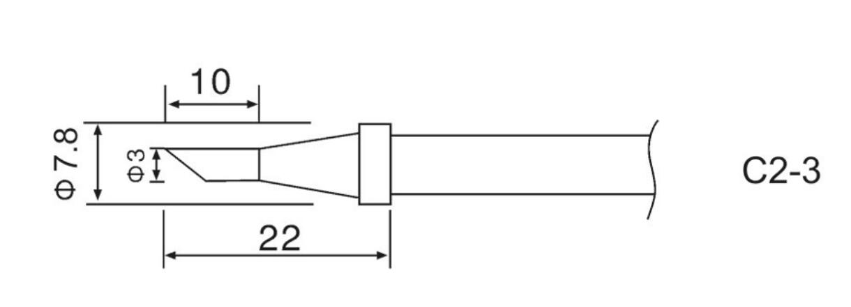 79-3231-ersatz-loetspitze- fuer-zd-99-58w-zeichnung-datenblatt-spare-soldering-tip-for-zd-99-58w-technical data