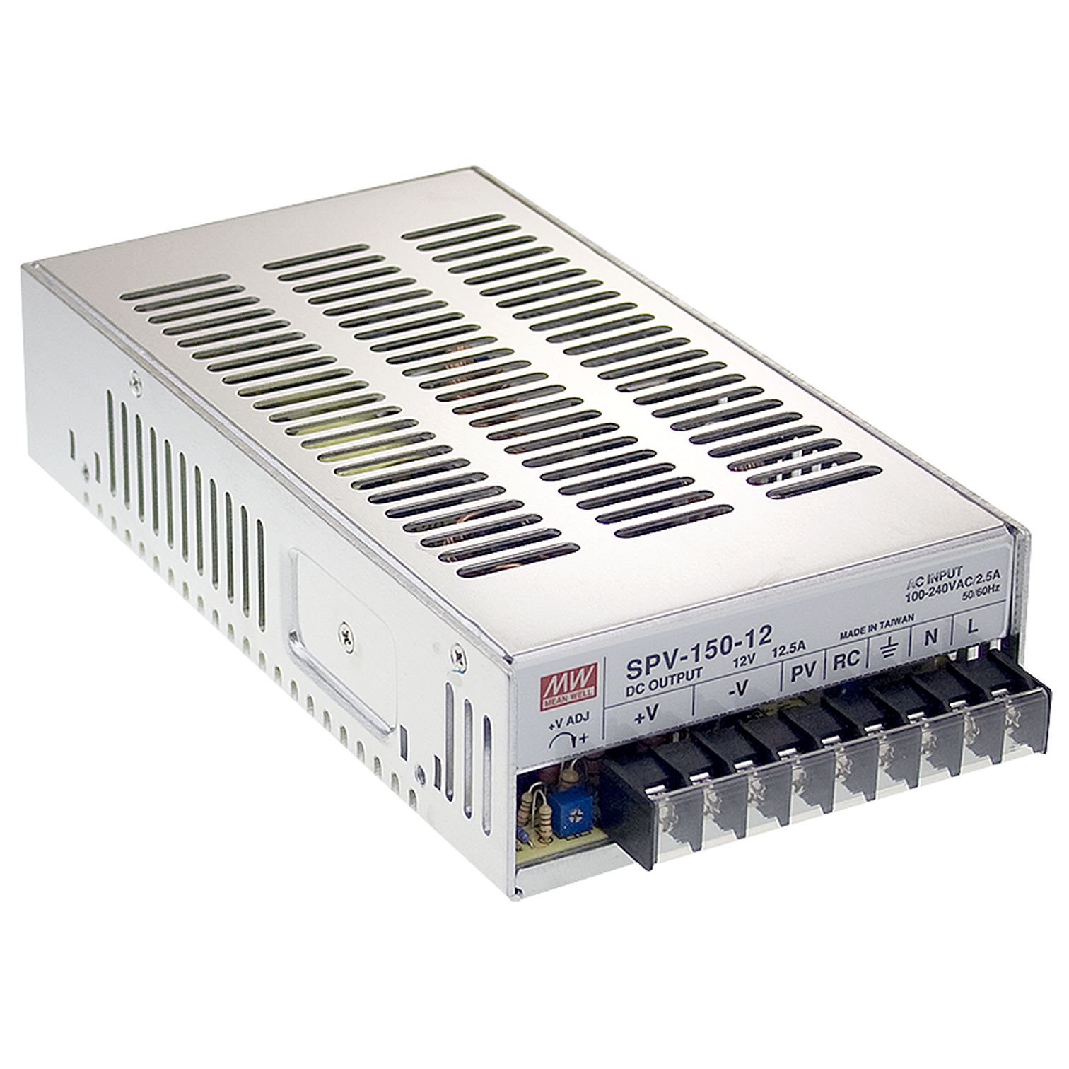 SPV-150-12 Schaltnetzteil, geschlossen, 150W, 12V, 12,5A, MEAN WELL