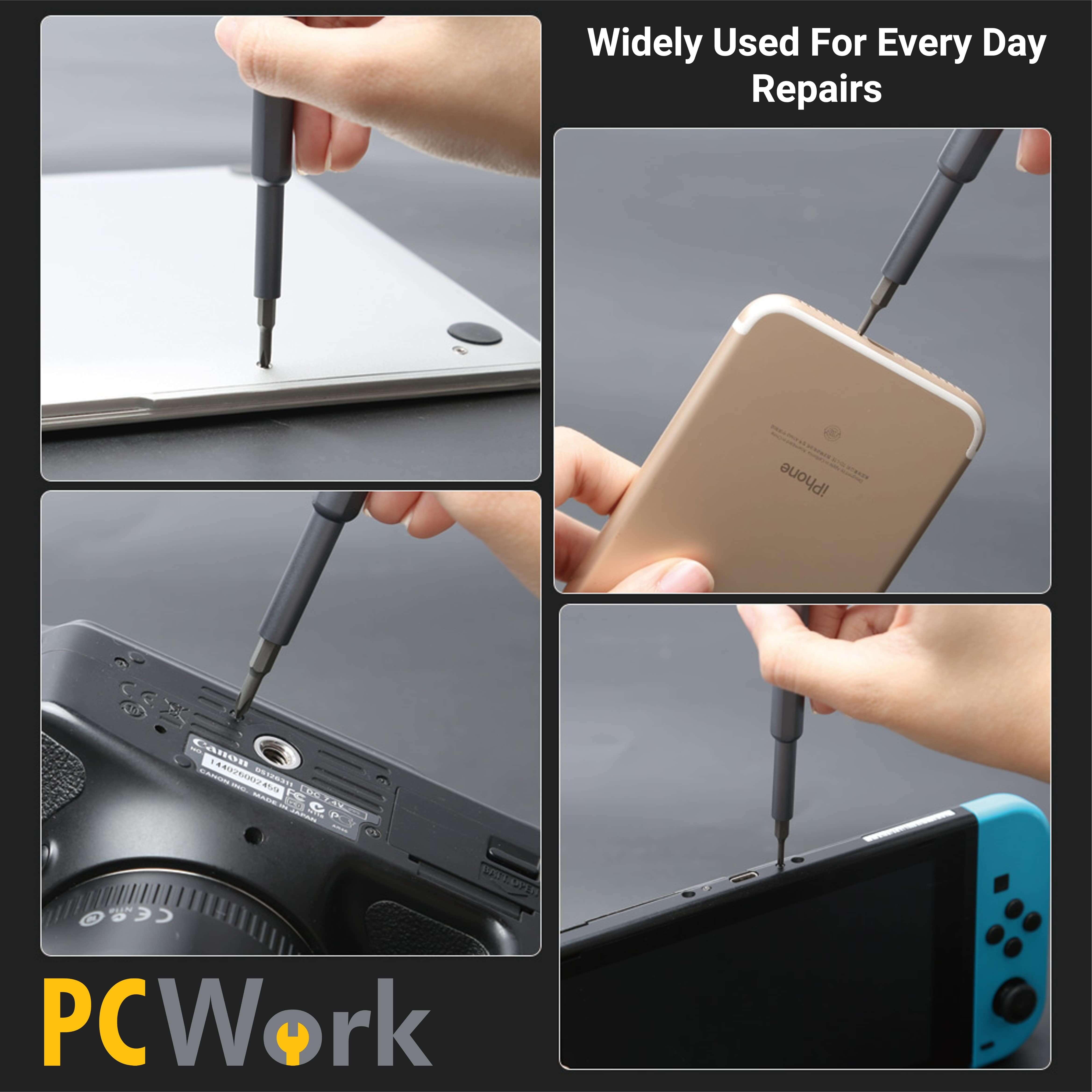 PCW08A Premium-Präzisionswerkzeug-Set, 30-teilig