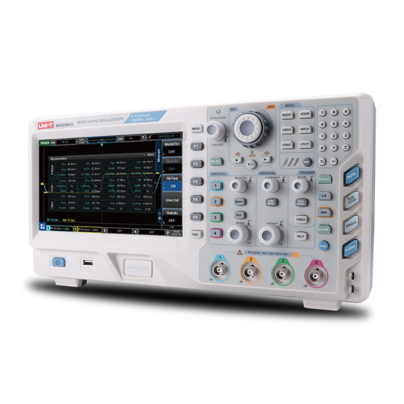 UPO2102 Oscilloscope, 2 channels, 100 MHz