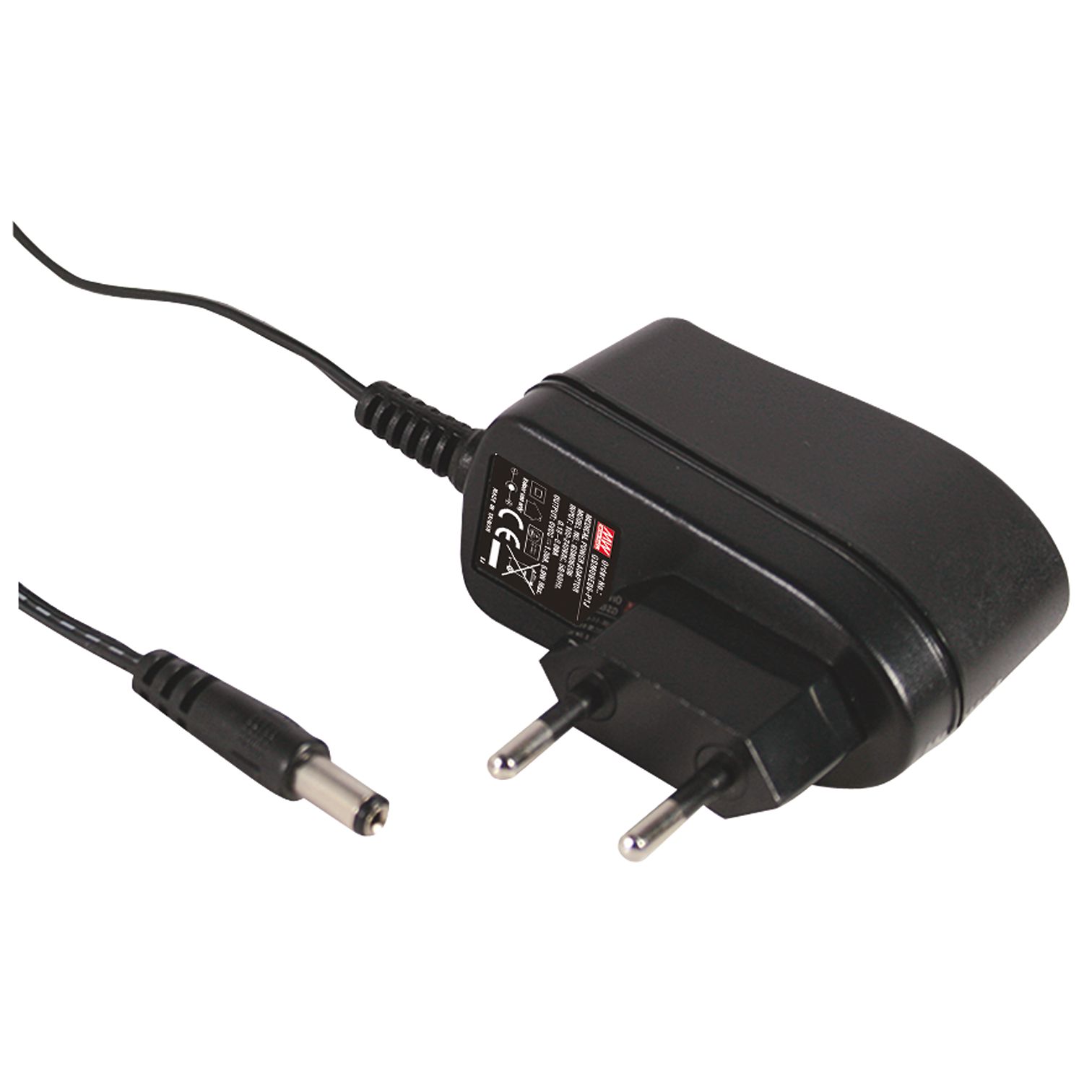 GSM06E05-P1J Stecker-Schaltnetzteil, 6W, 5V, 1,2A medical,, MEAN WELL