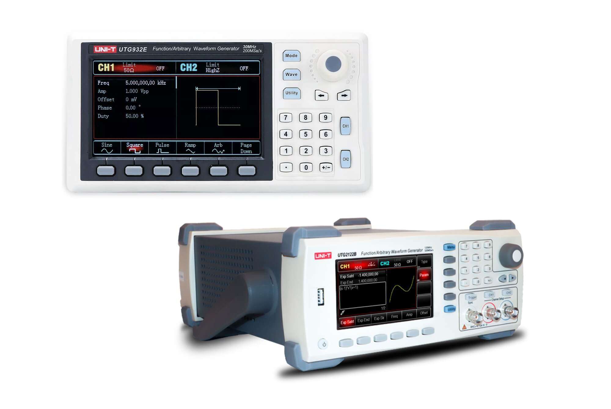 different function generators from uni-t as categorie picture