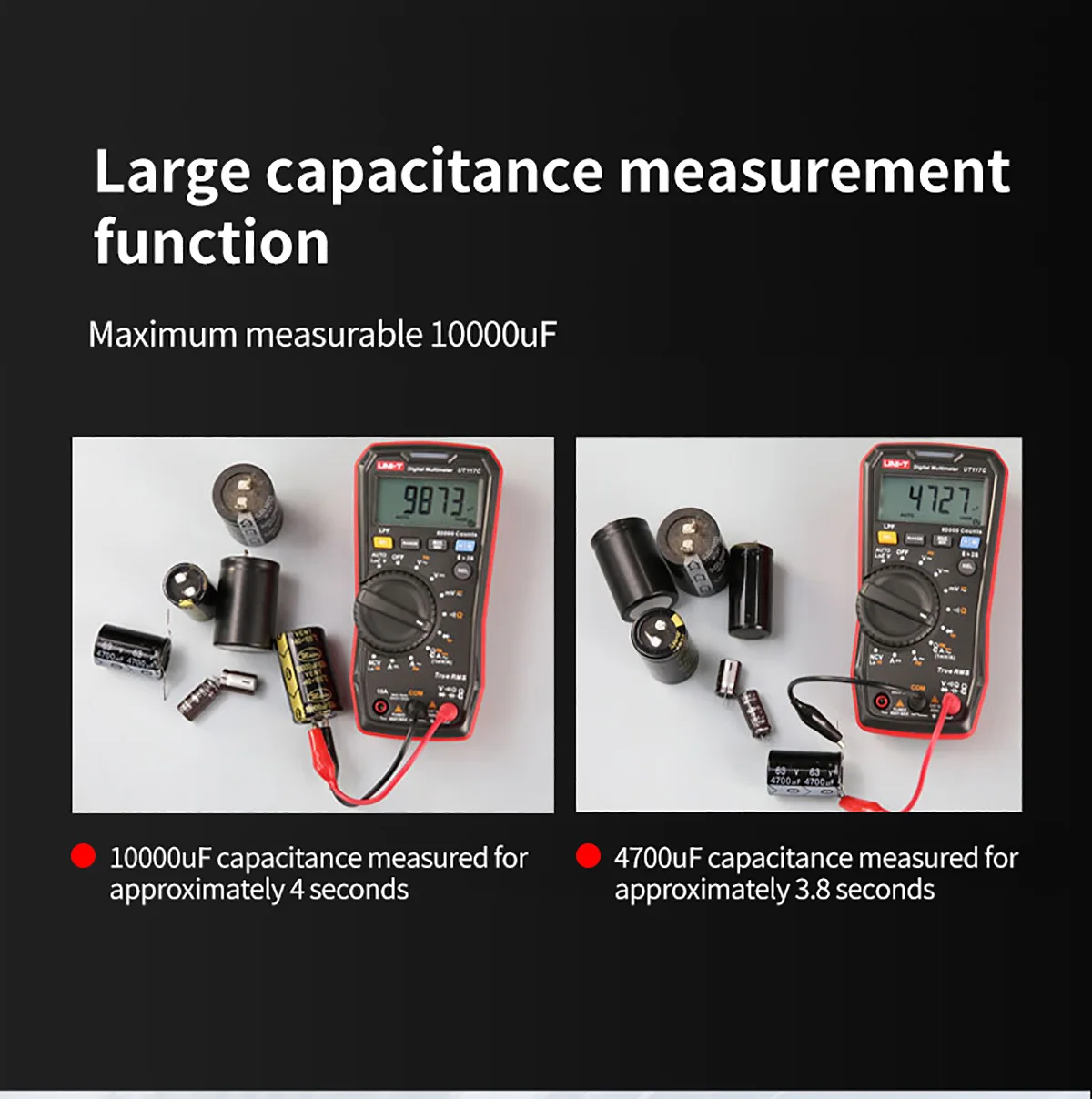 UT117C Multimeter Digital 60000 Counts Bluetooth True RMS