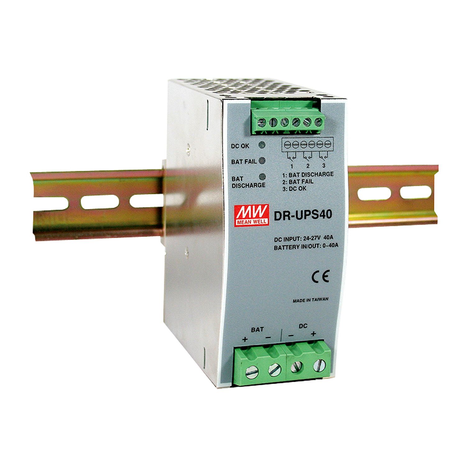 DR-UPS40 Akkulader für DIN-Schienen-USV-Systeme