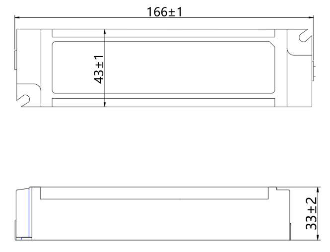 PCE60-12-5-LED-E Wasserdichter LED Treiber; IP67; 60W; 12V; 5A