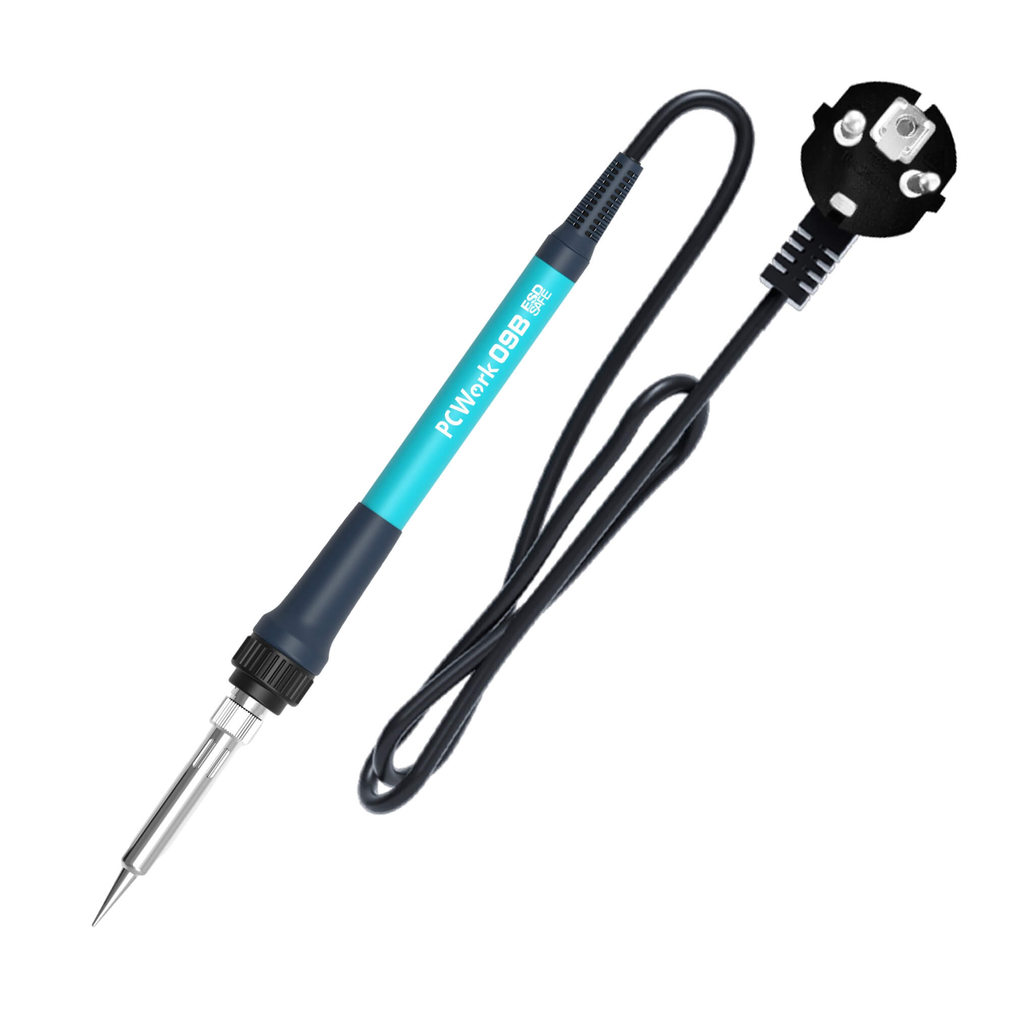 PCW09B Digital soldering iron, adjustable, with temperature setting, 90W