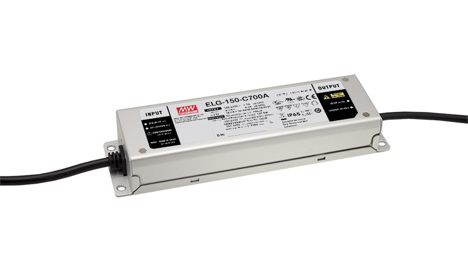 ELG-150-C2100B-3Y Led-Trafo, IP67 151W, 36-72V, 2100mA CC dimmbar+ PE, MEAN WELL