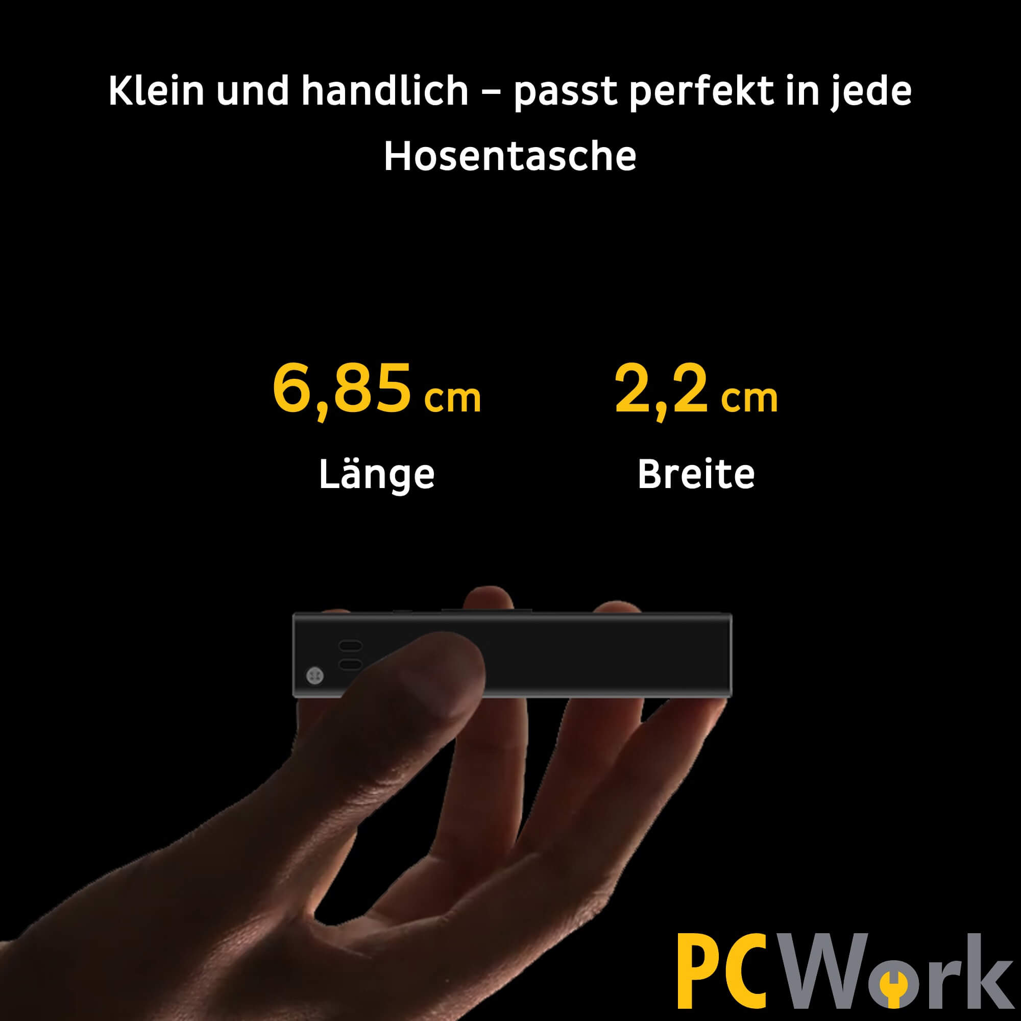 PCW11A Mini Laser Entfernungsmesser, Distanzmessgerät, 30m