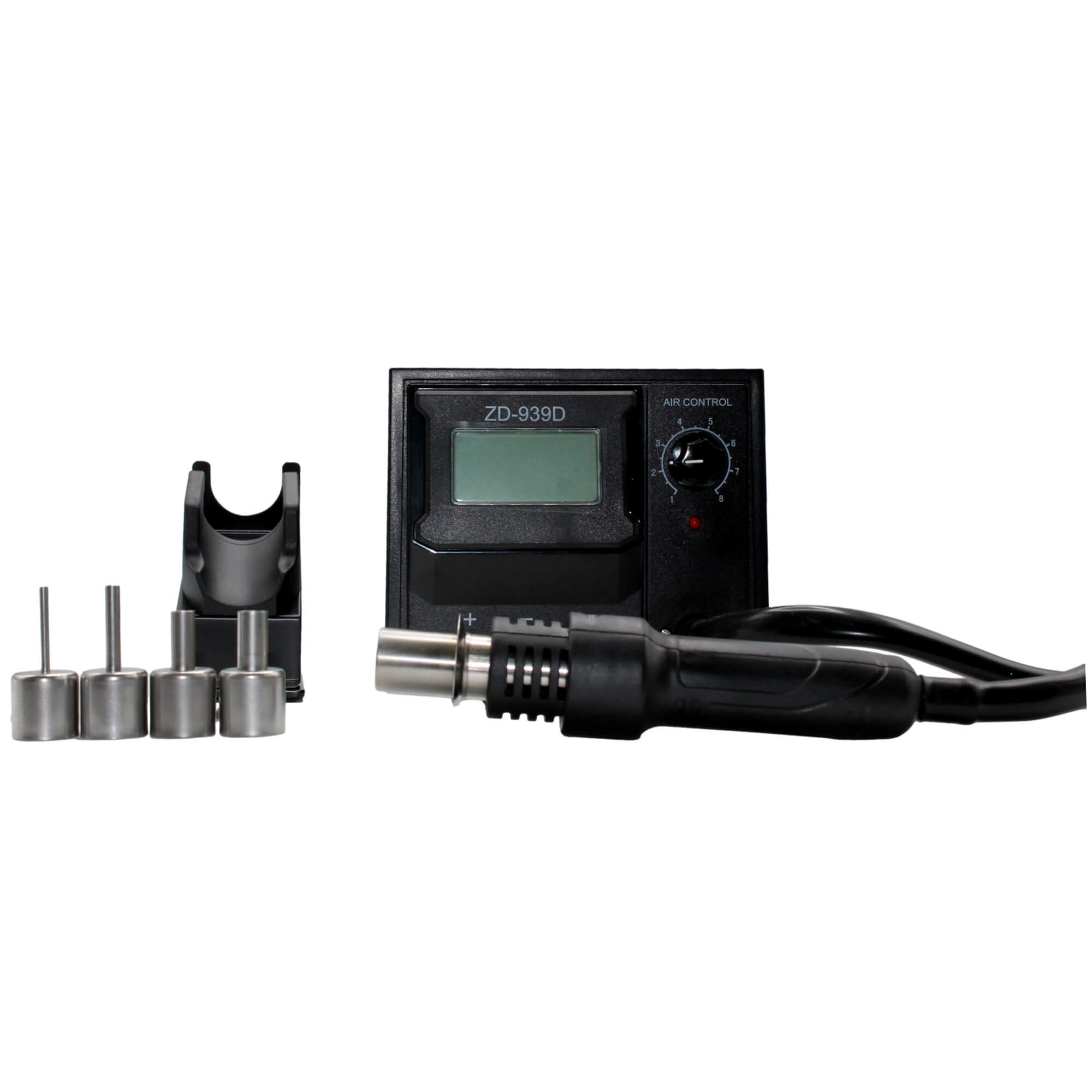 ZD-939D ESD Heißluftstation 320W 160-480°C 24L/min ESD-sicher ZD-939D ESD Heißluftstation 320W 160-480°C 24L/min ESD-sicher