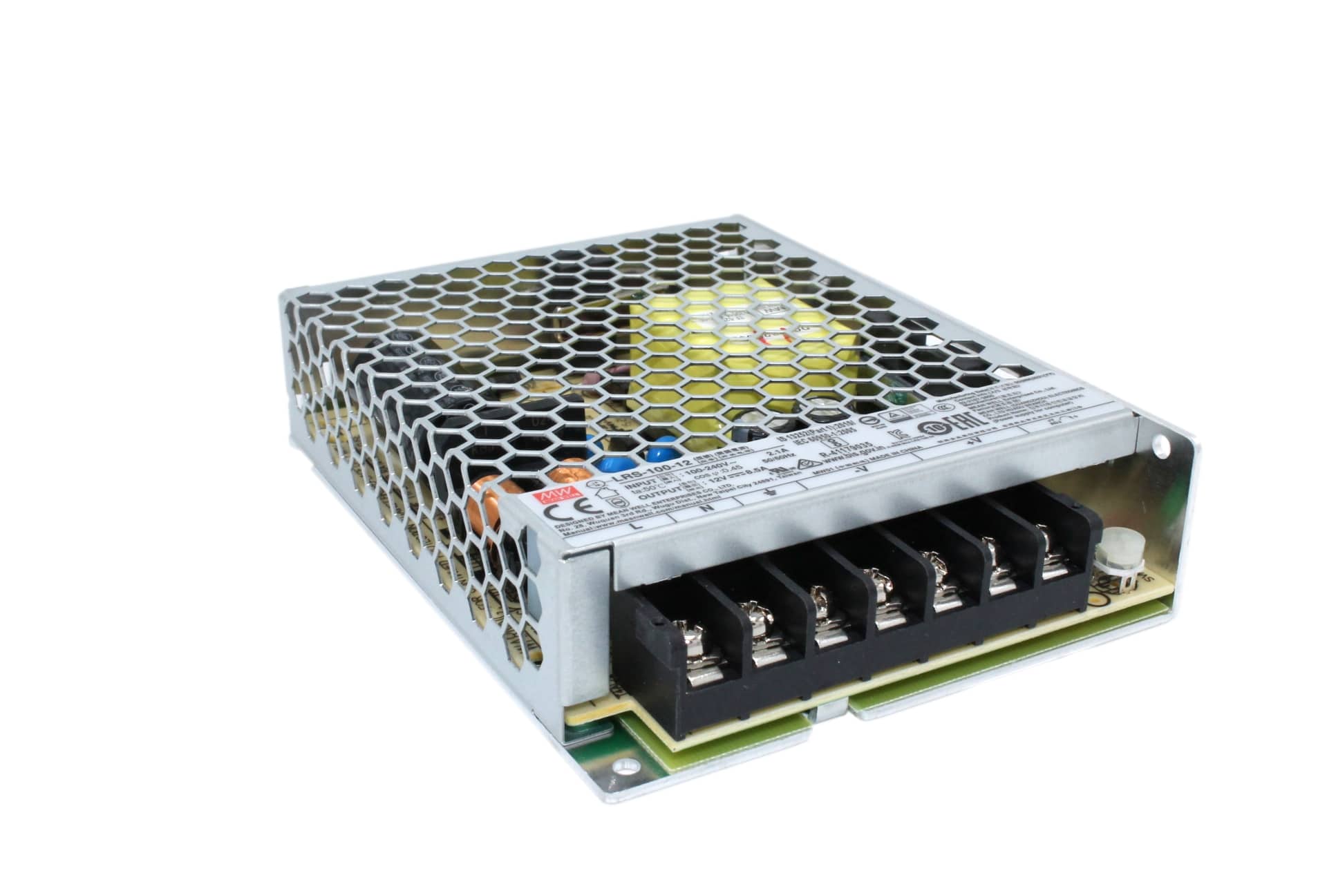 LRS-100-12 Schaltnetzteil, geschlossen, 102W, 12V, 8,5A, MEAN WELL