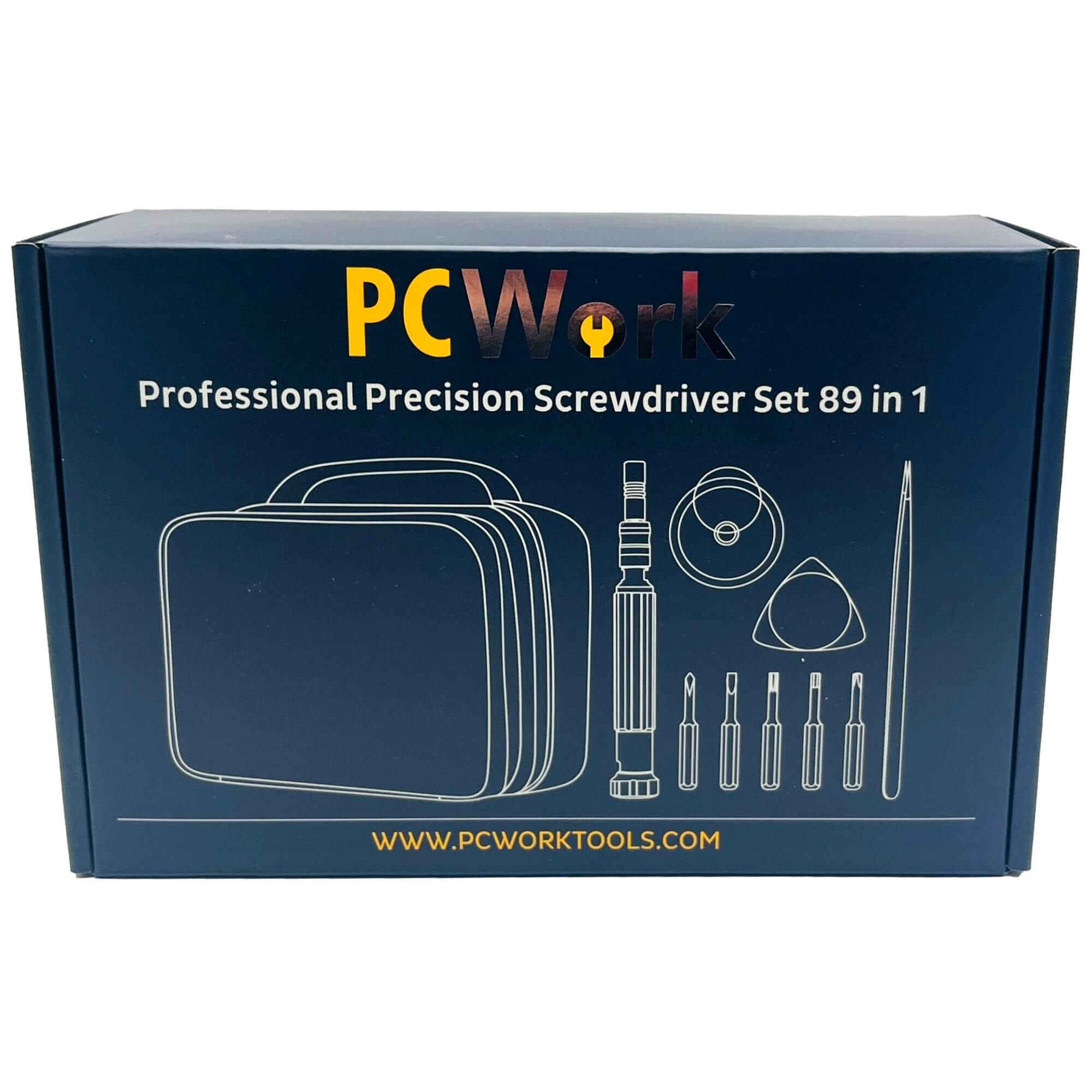 PCW08J Precision Screwdriver Set 89 pieces