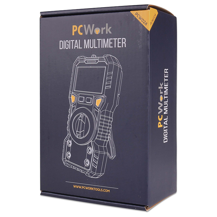 PCW02A Digital Multimeter, True RMS, CAT IV 600V