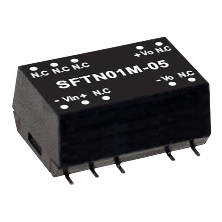 SFTN01M-15 SMD-DC/DC-Converter 12:15V 67mA, MEAN WELL