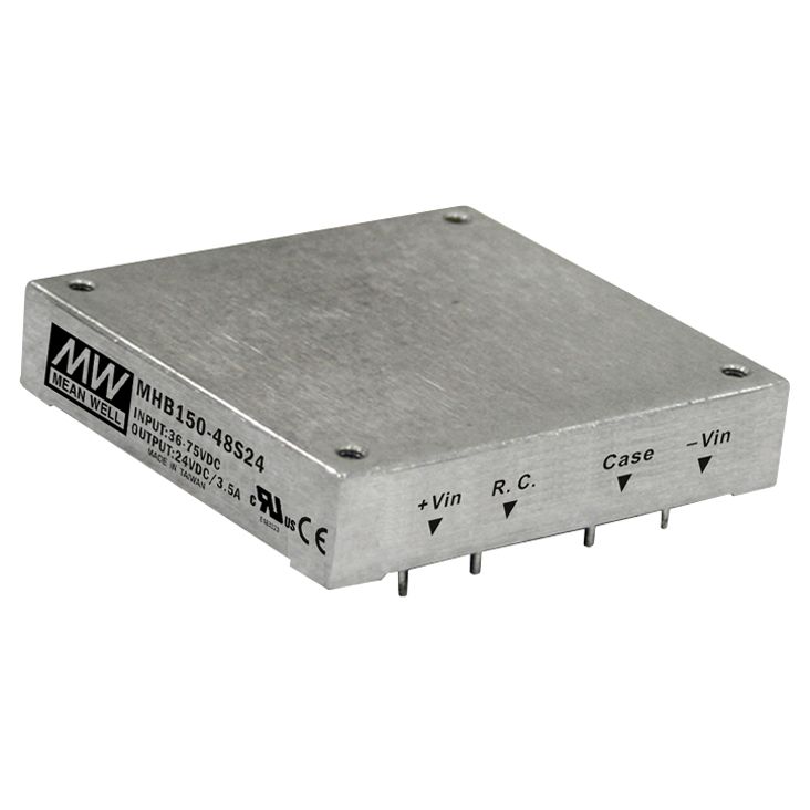 MHB150-48S24 DC/DC-Converter 36-75V:24V 6,25A 150W, MEAN WELL