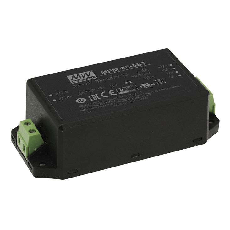 MPM-65-24 Schaltnetzteil, Modul, 65W, 24V, 2,98A, MEAN WELL