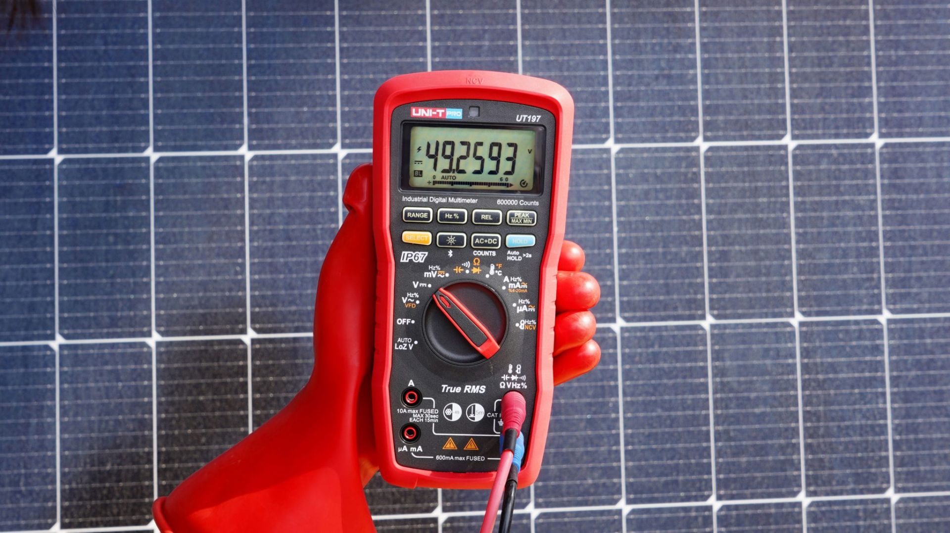 UT197 Industrial Digital Multimeter 600000 counts 1000V CAT IV TRUE RMS